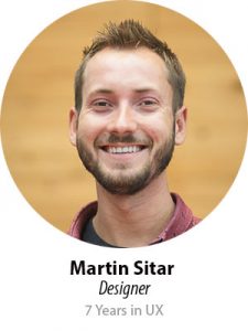 Martin Sitar, Designer, 7 years in UX