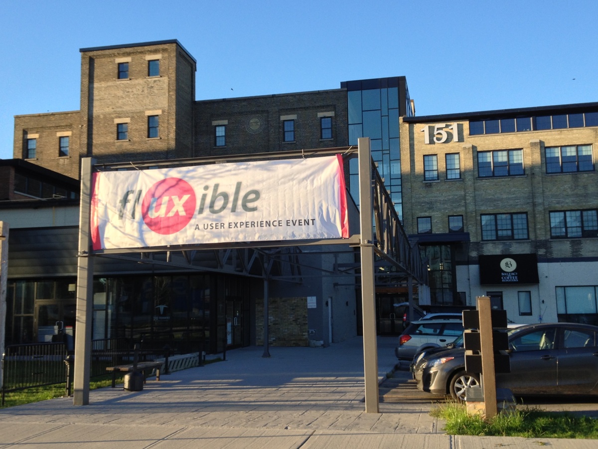 Fluxible Banner at Tannery